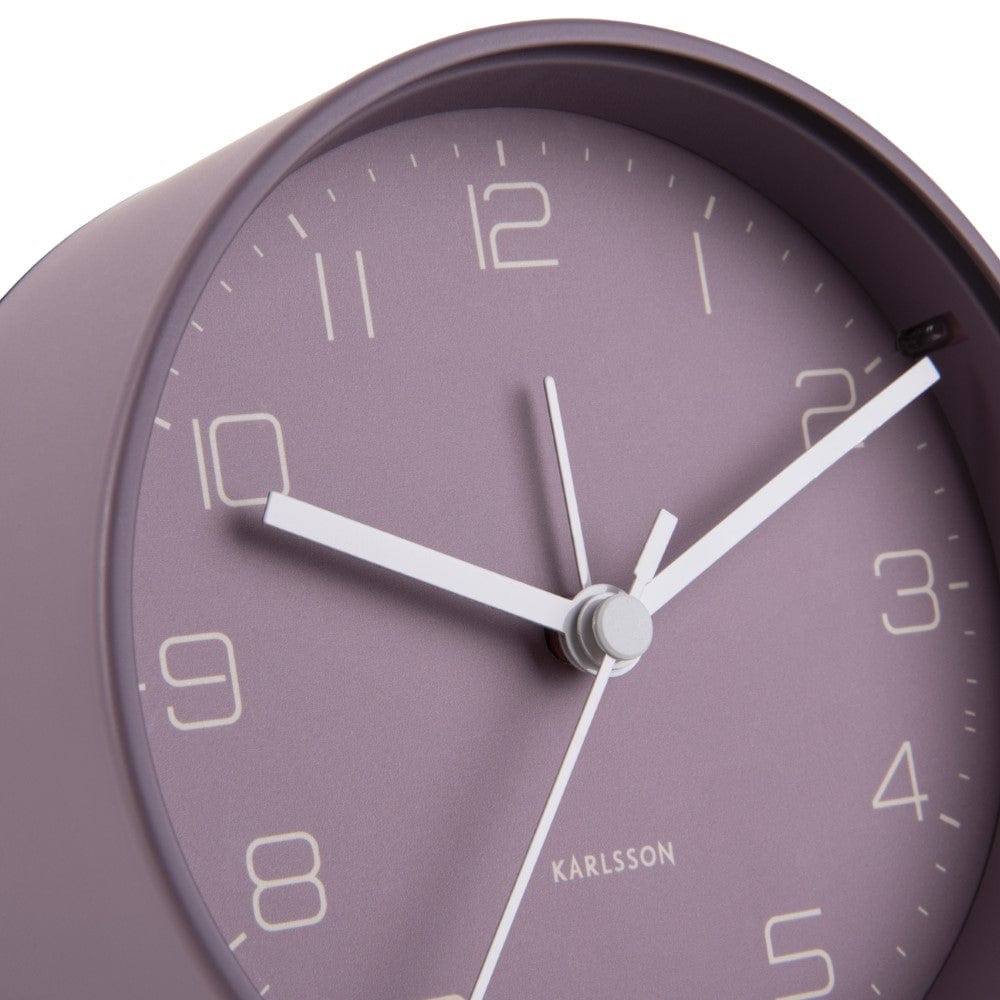 Karlsson Netherlands Lofty Alarm Clock - Purple