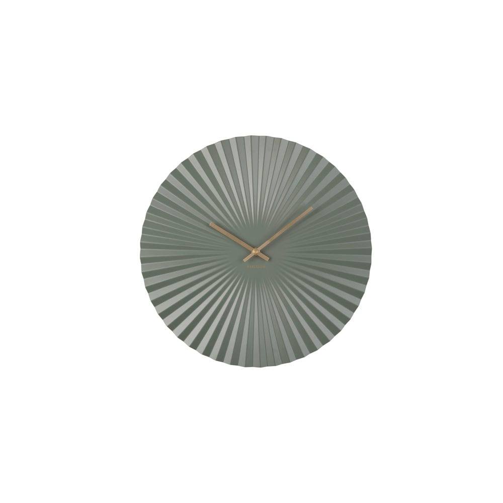 Karlsson Netherlands Sensu Wall Clock 40cm - Jungle Green