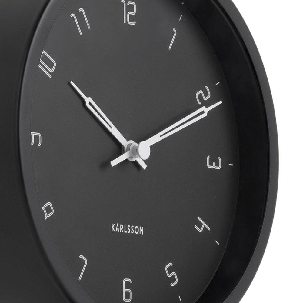 Karlsson Netherlands Stark Table Clock - Black