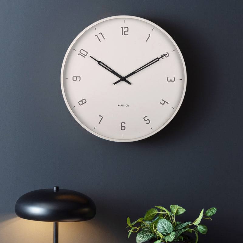 Karlsson Netherlands Stark Wall Clock 40cm - Warm Grey