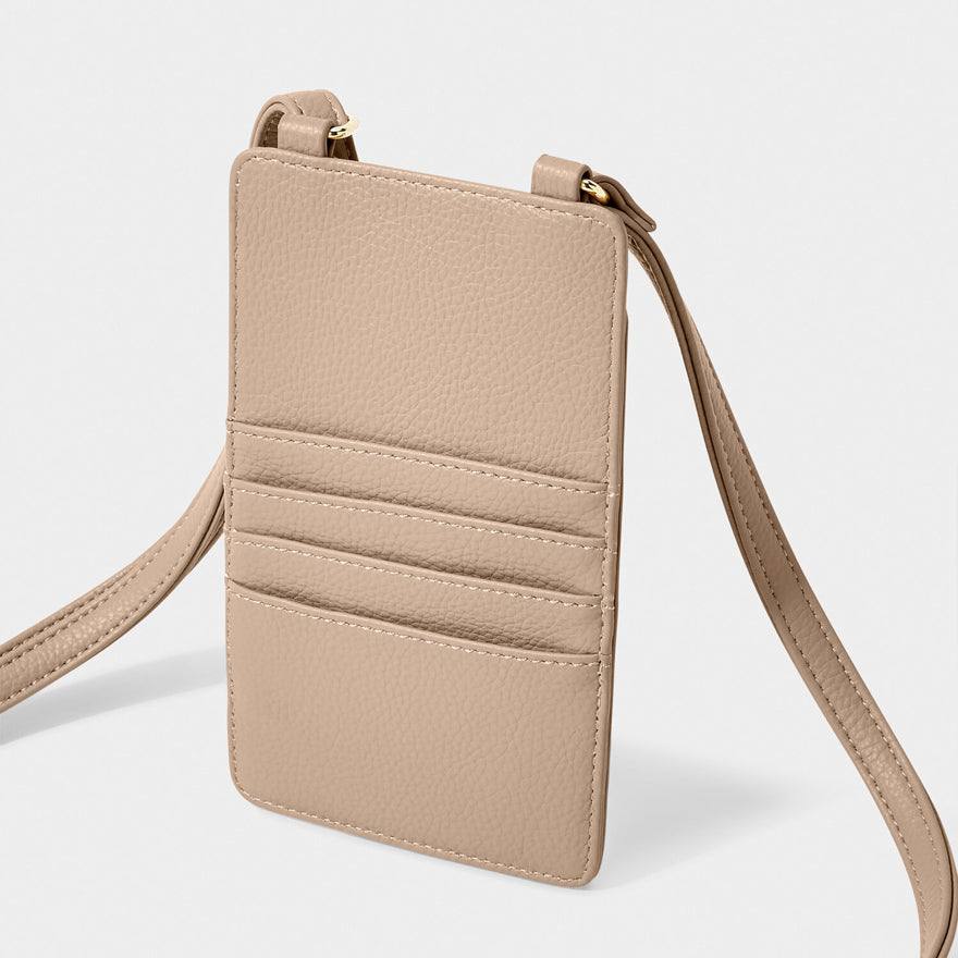 Katie Loxton Ania Phone Bag - Soft Tan