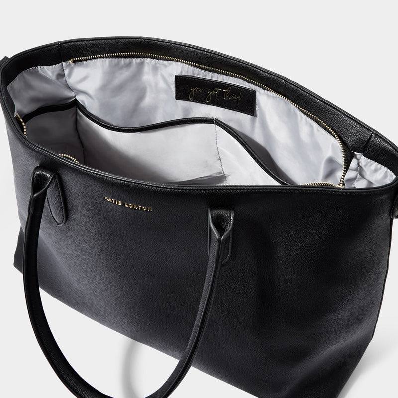 Katie Loxton Baby Changing Tote Bag - Black