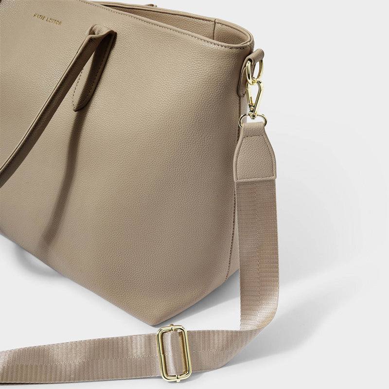 Katie Loxton Baby Changing Tote Bag - Light Taupe