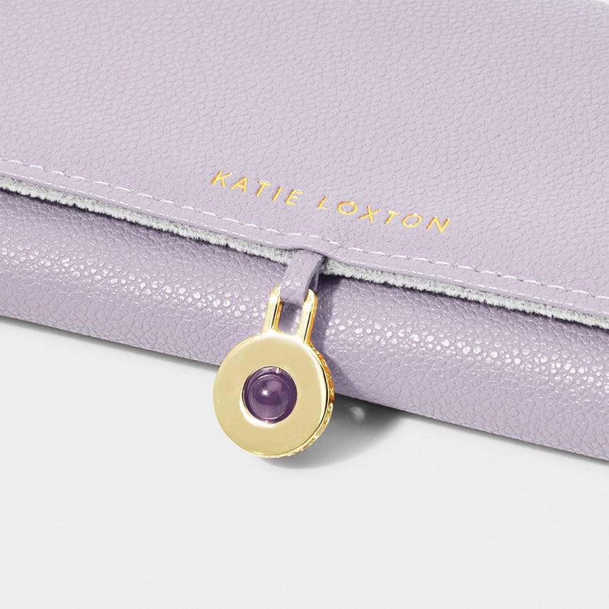 Katie Loxton Birthstone Jewellery Roll - February