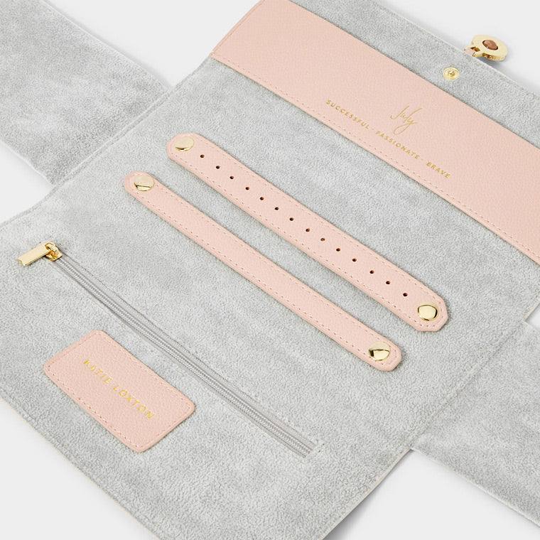 Katie Loxton Birthstone Jewellery Roll - July