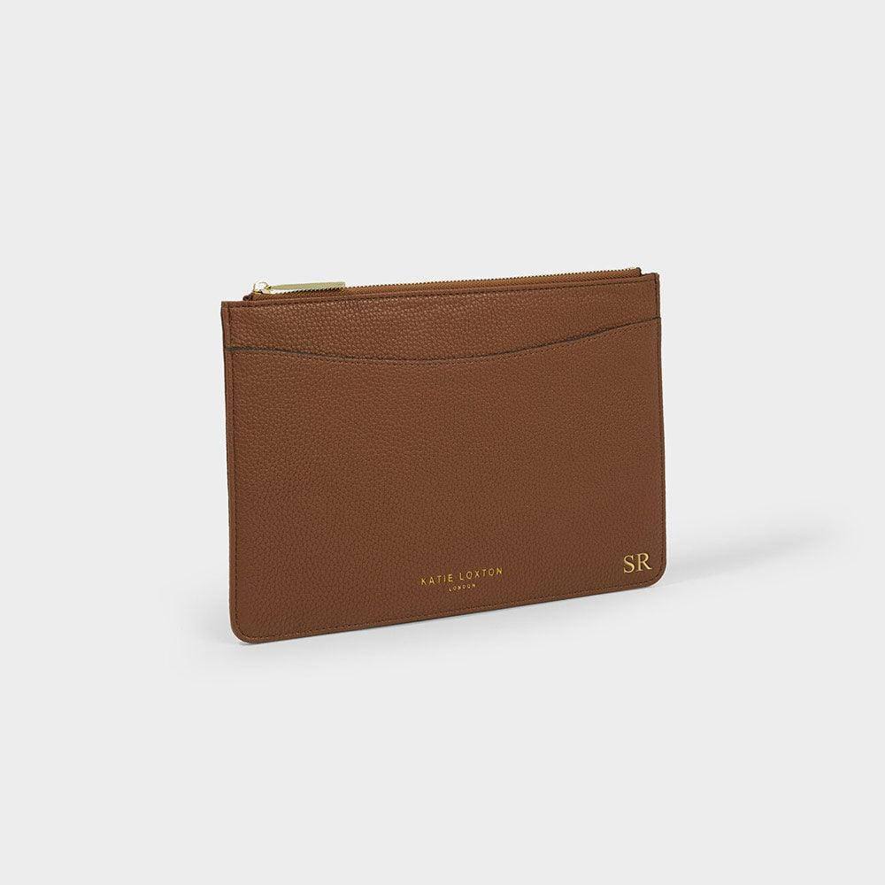 Katie Loxton Cara Pouch - Cognac