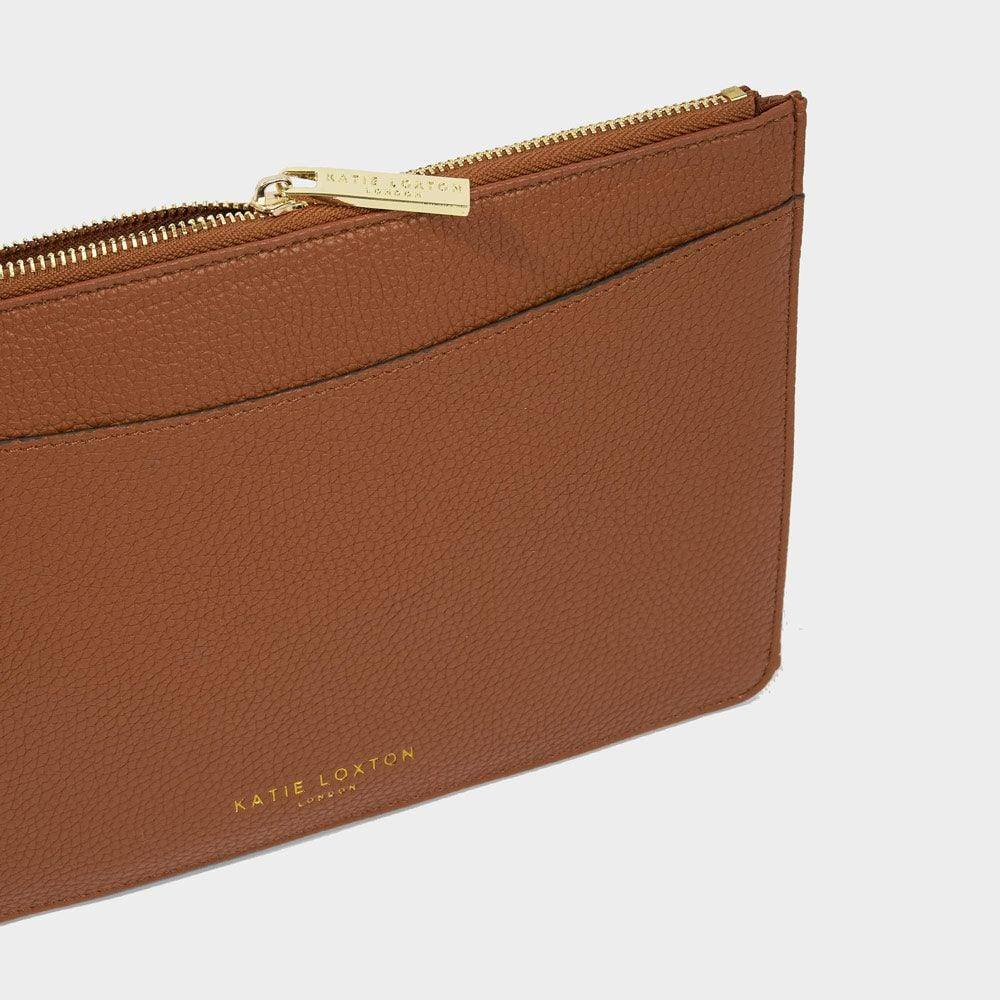 Katie Loxton Cara Pouch - Cognac