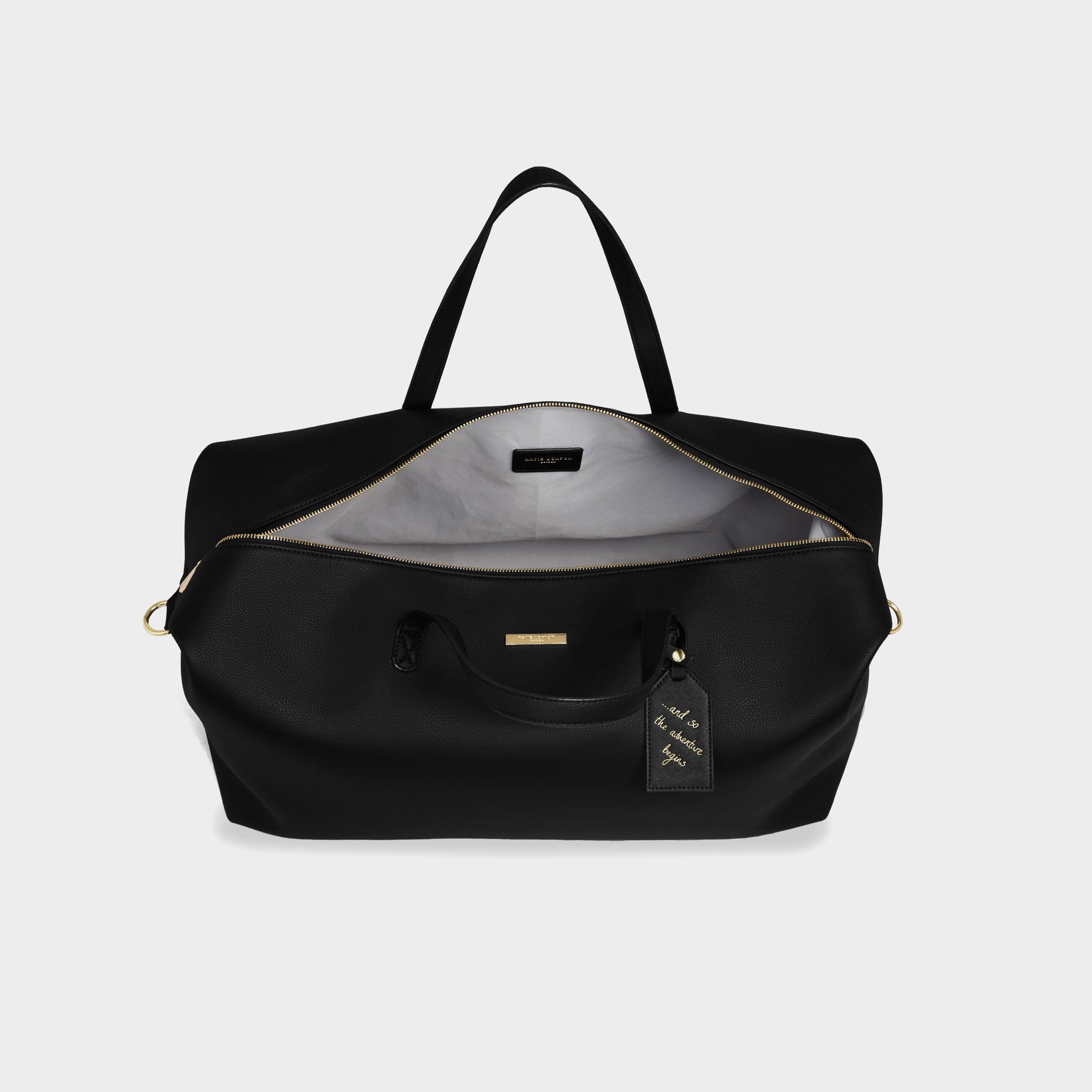 Katie Loxton Holdall Weekend Duffel Bag Large - Black