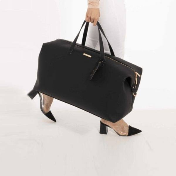 Katie Loxton Holdall Weekend Duffel Bag Large - Black