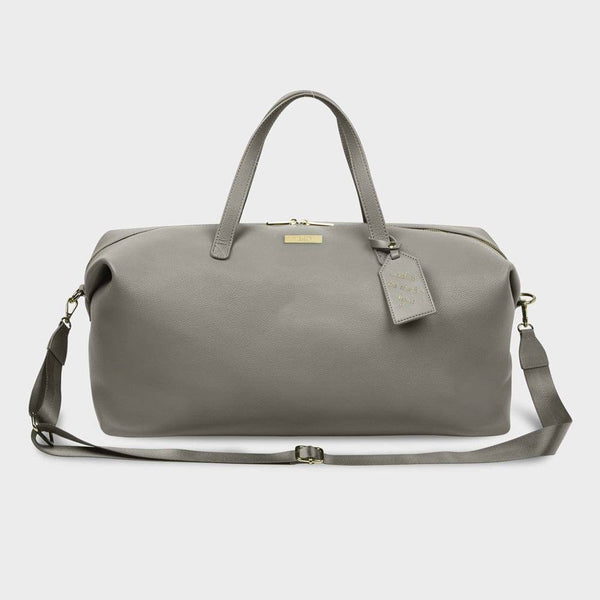 Katie Loxton Holdall Weekend Duffel Bag Large - Charcoal