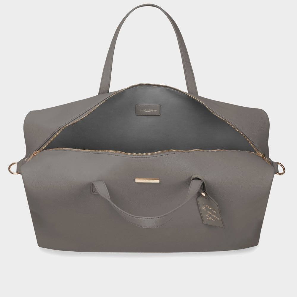 Katie Loxton Holdall Weekend Duffel Bag Large - Charcoal