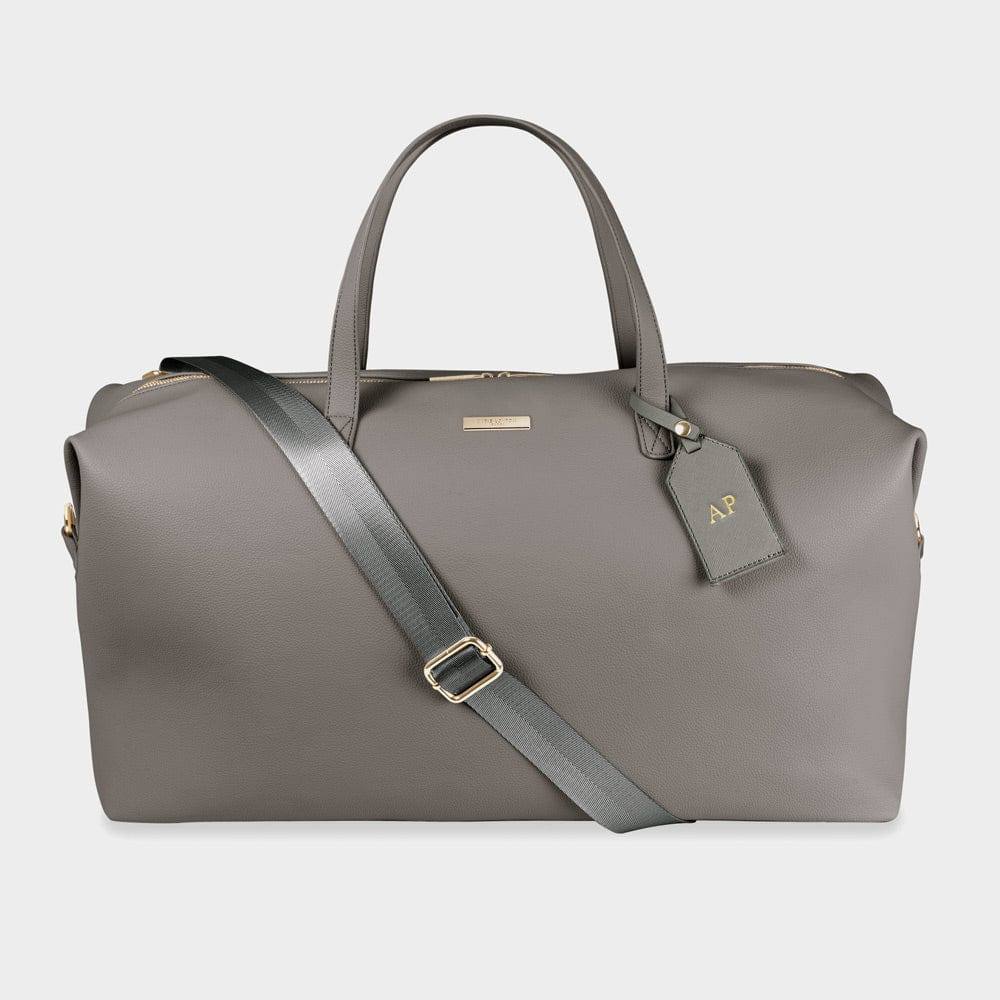 Katie Loxton Holdall Weekend Duffel Bag Large - Charcoal