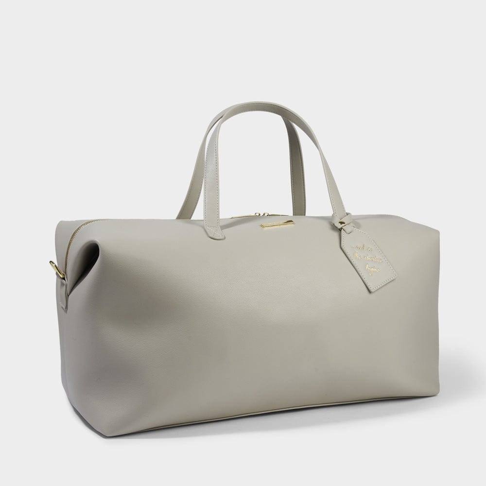 Katie Loxton Holdall Weekend Duffel Bag Large - Grey