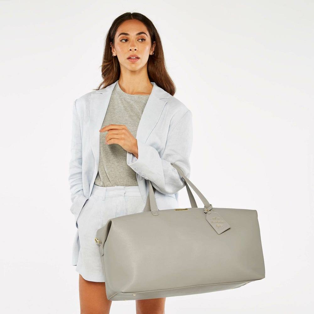 Katie Loxton Holdall Weekend Duffel Bag Large - Grey