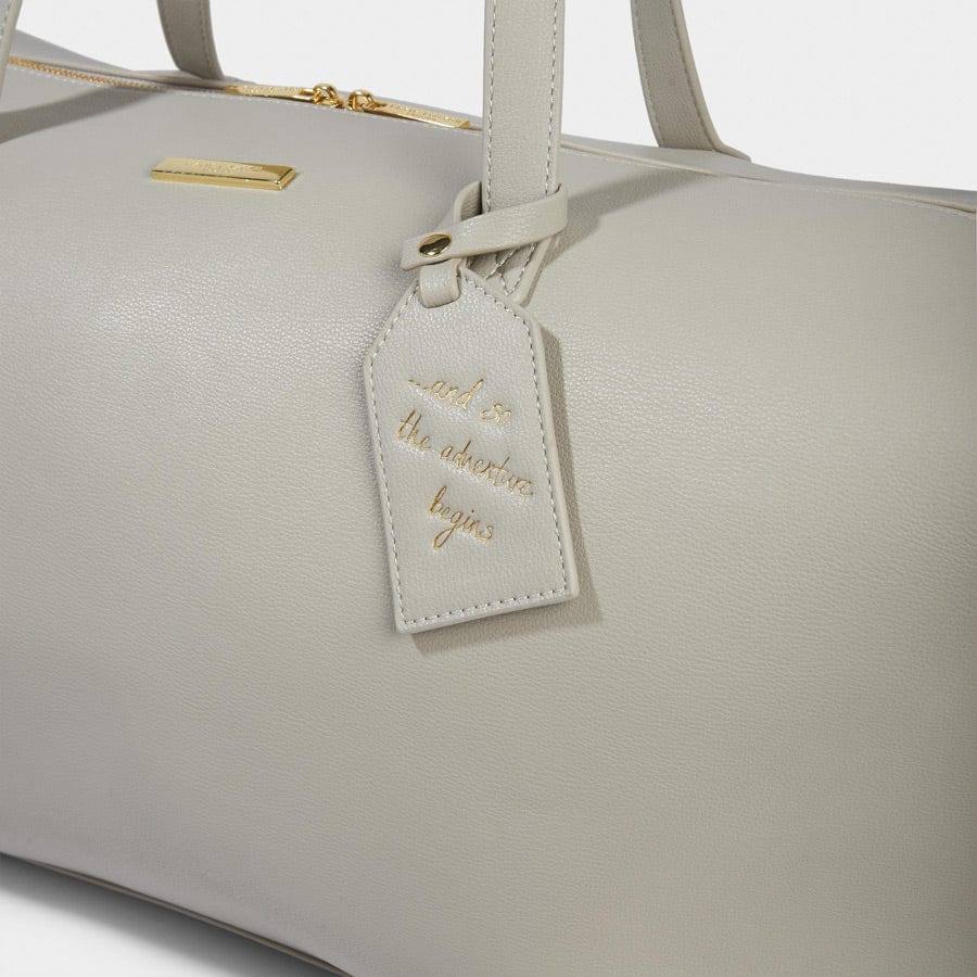 Katie Loxton Holdall Weekend Duffel Bag Large - Grey