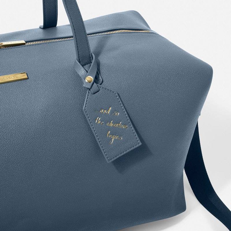 Katie Loxton Holdall Weekend Duffel Bag Large - Light Navy