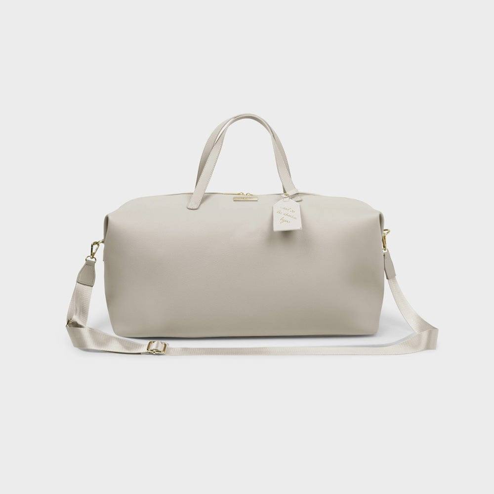 Katie Loxton Holdall Weekend Duffel Bag Large - Taupe