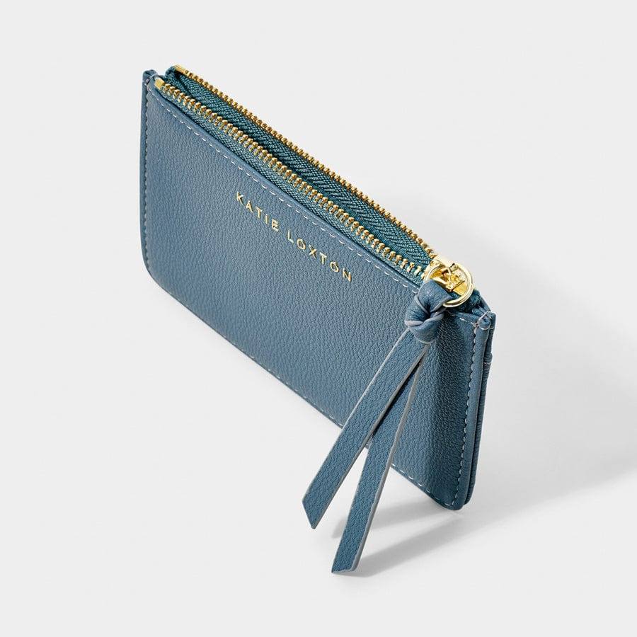 Katie Loxton Isla Coin Purse & Card Holder - Light Navy