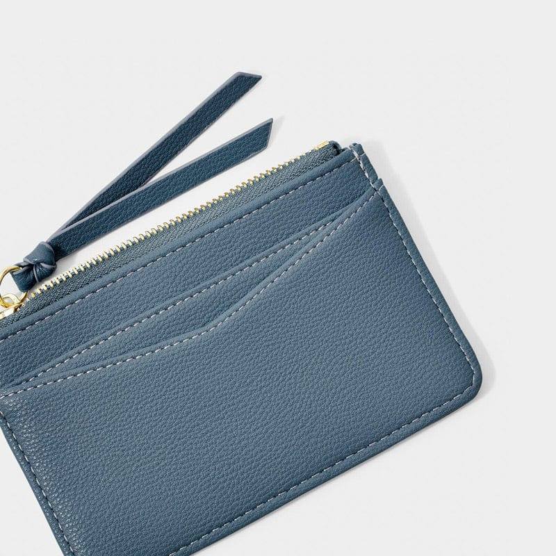 Katie Loxton Isla Coin Purse & Card Holder - Light Navy