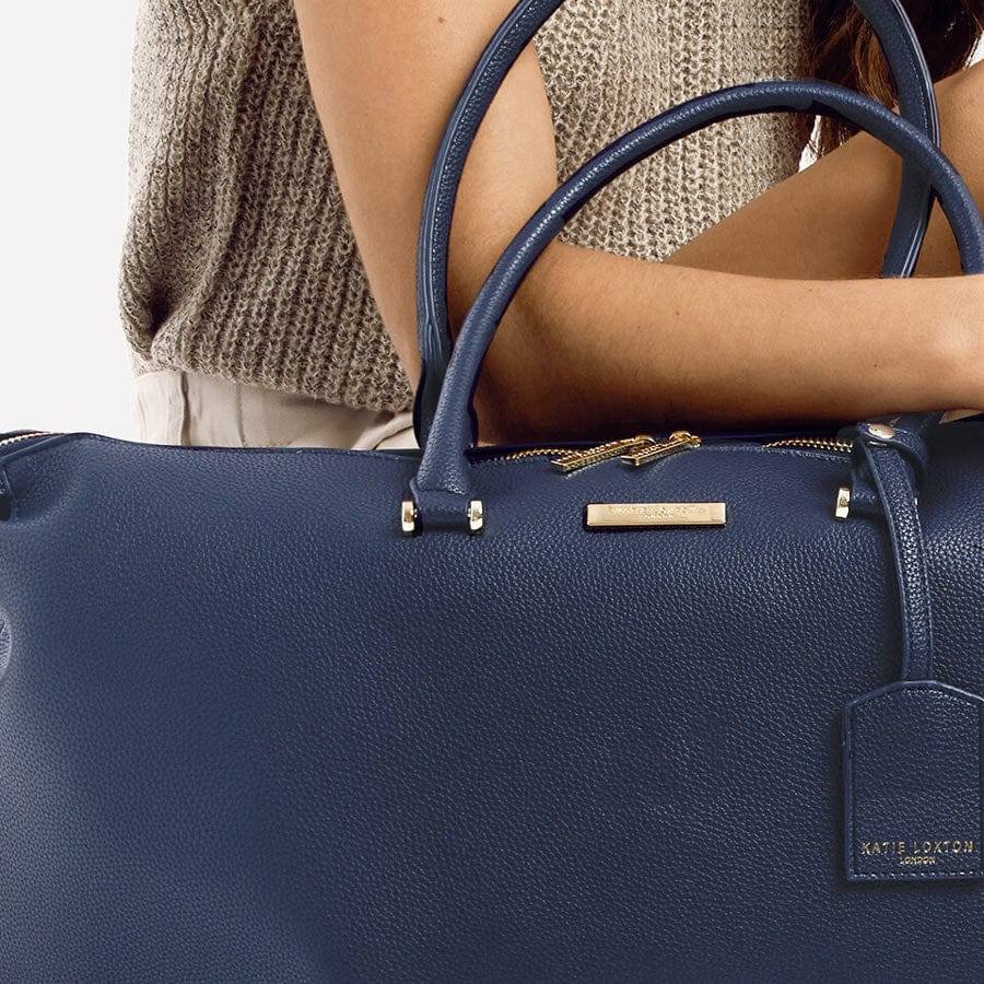 Katie Loxton Kensington Weekend Duffel Bag Large - Navy