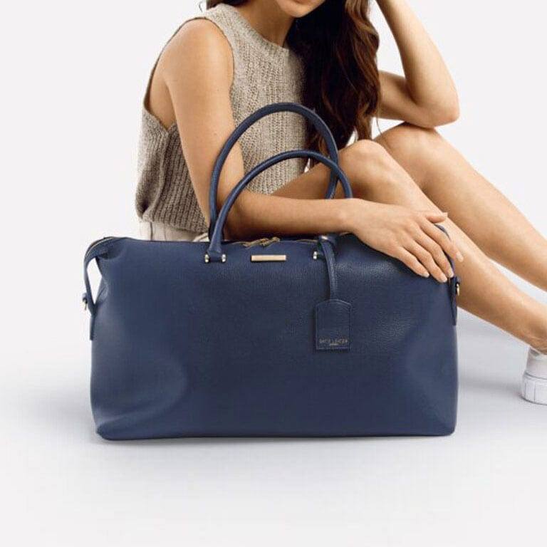 Katie Loxton Kensington Weekend Duffel Bag Large - Navy