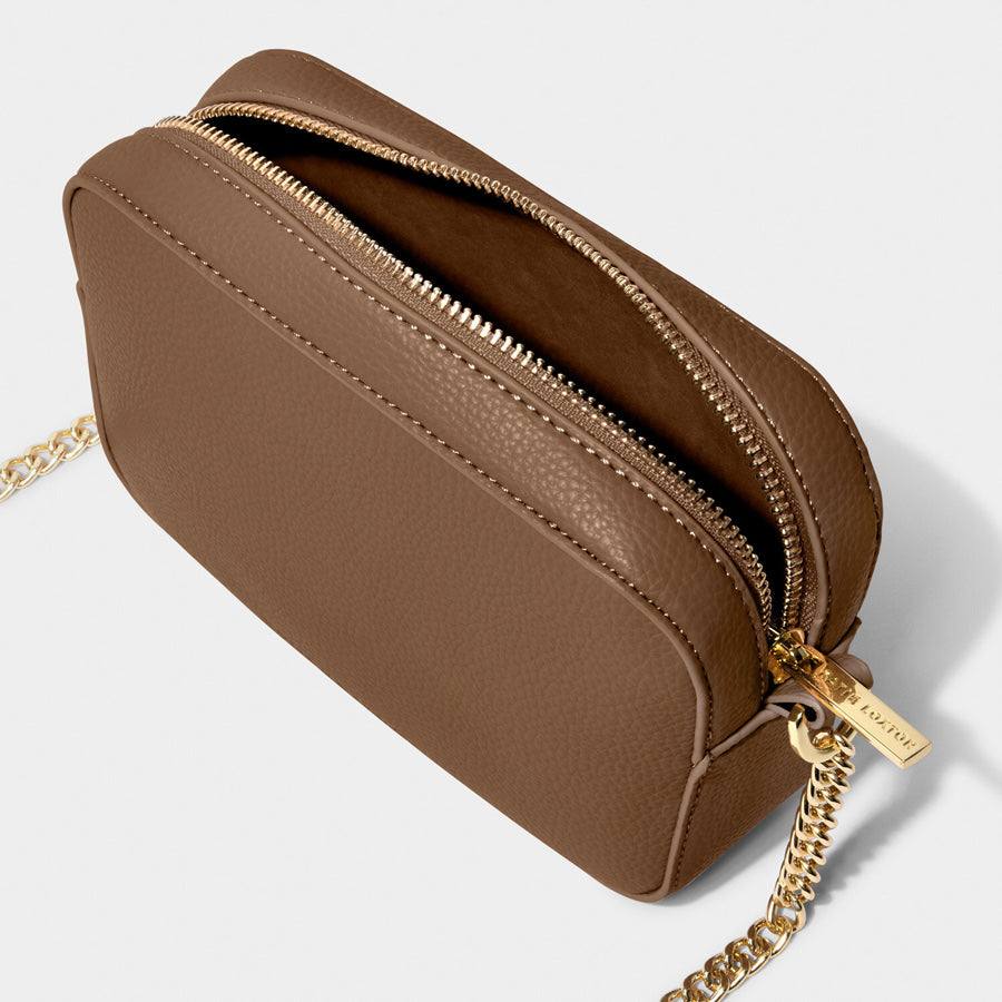 Katie Loxton Millie Mini Crossbody Bag - Mink