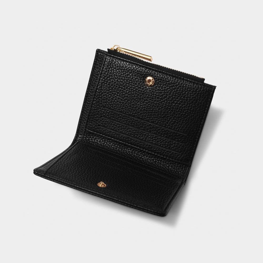 Katie Loxton Nala Foldout Wallet - Grained Black