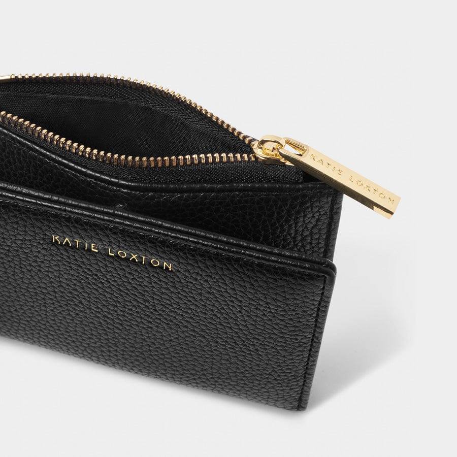 Katie Loxton Nala Foldout Wallet - Grained Black