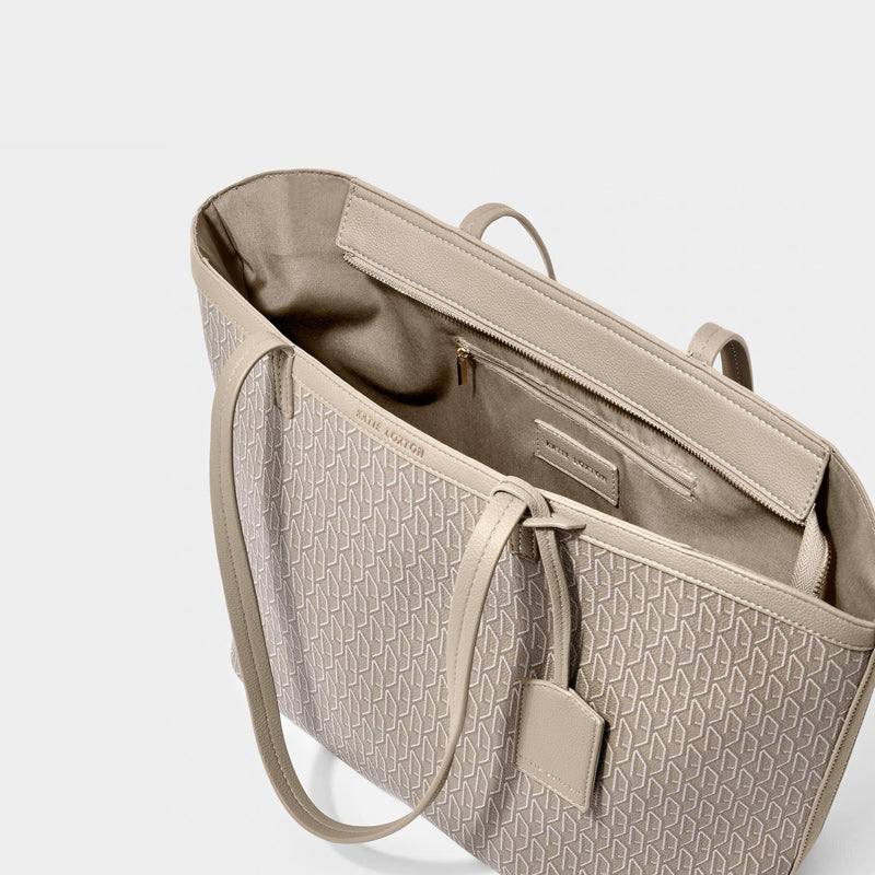 Katie Loxton Signature Tote Bag - Taupe