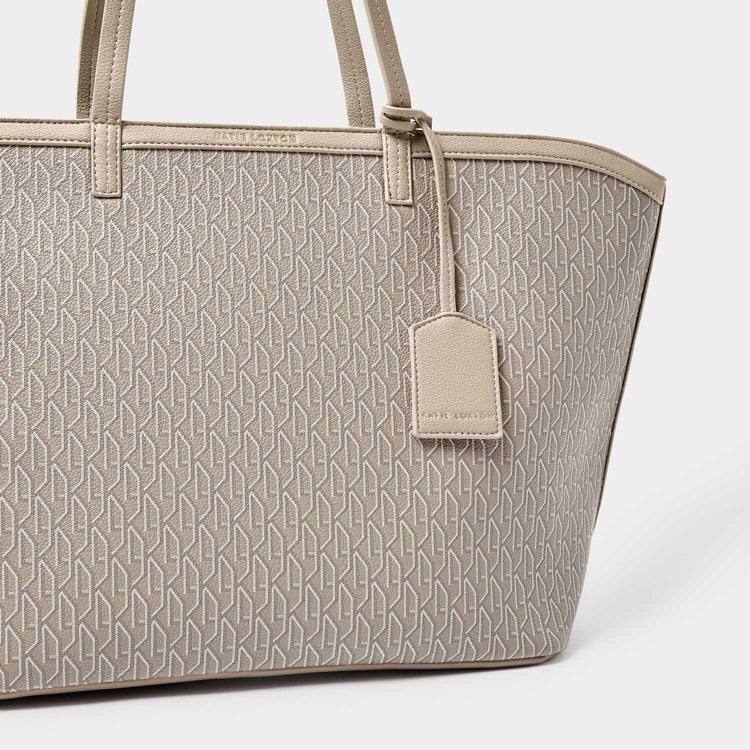 Katie Loxton Signature Tote Bag - Taupe