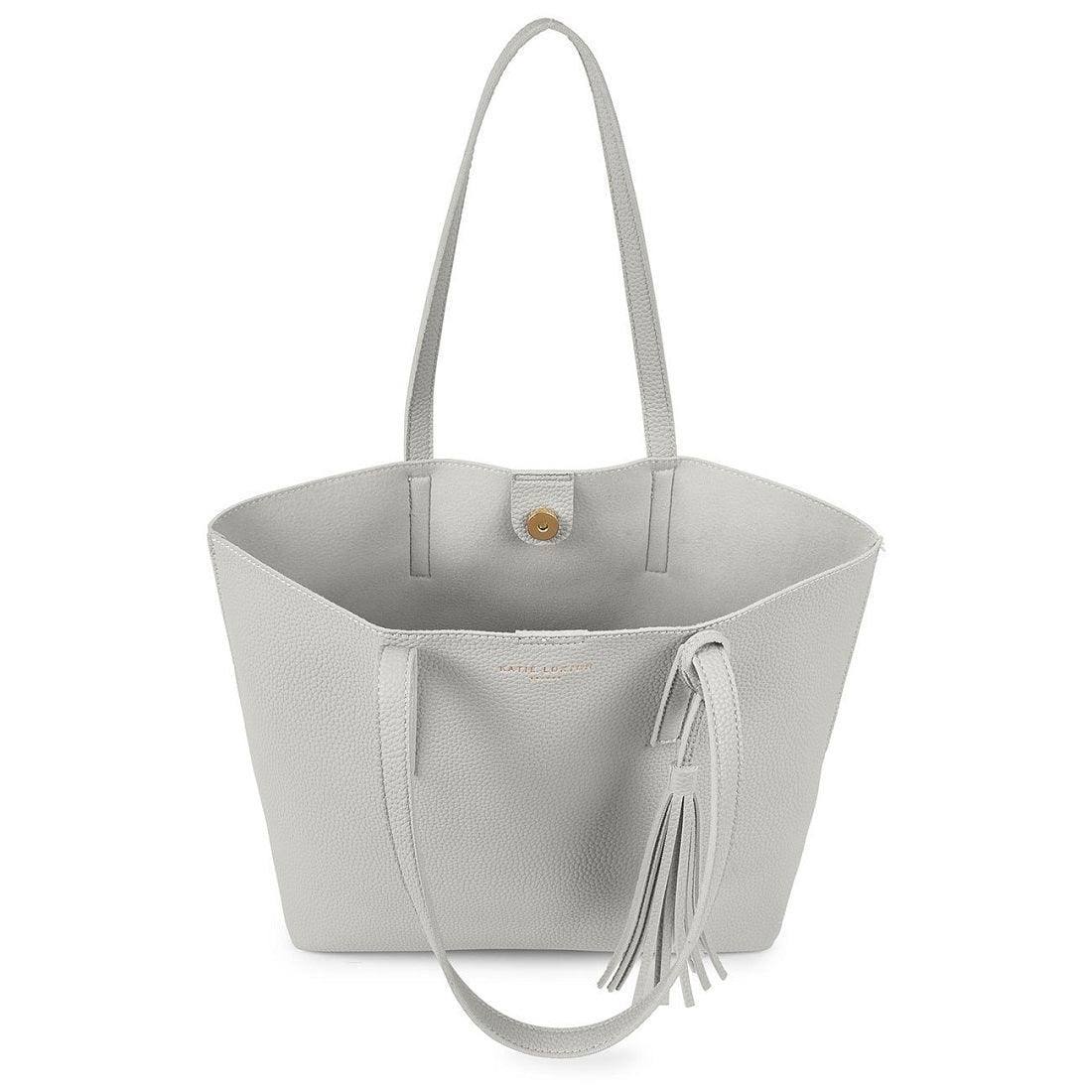 Katie Loxton Tavi Tassel Tote Bag - Grey