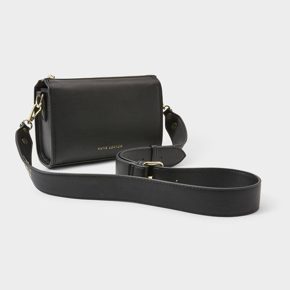 Katie Loxton Zana Crossbody Bag - Black