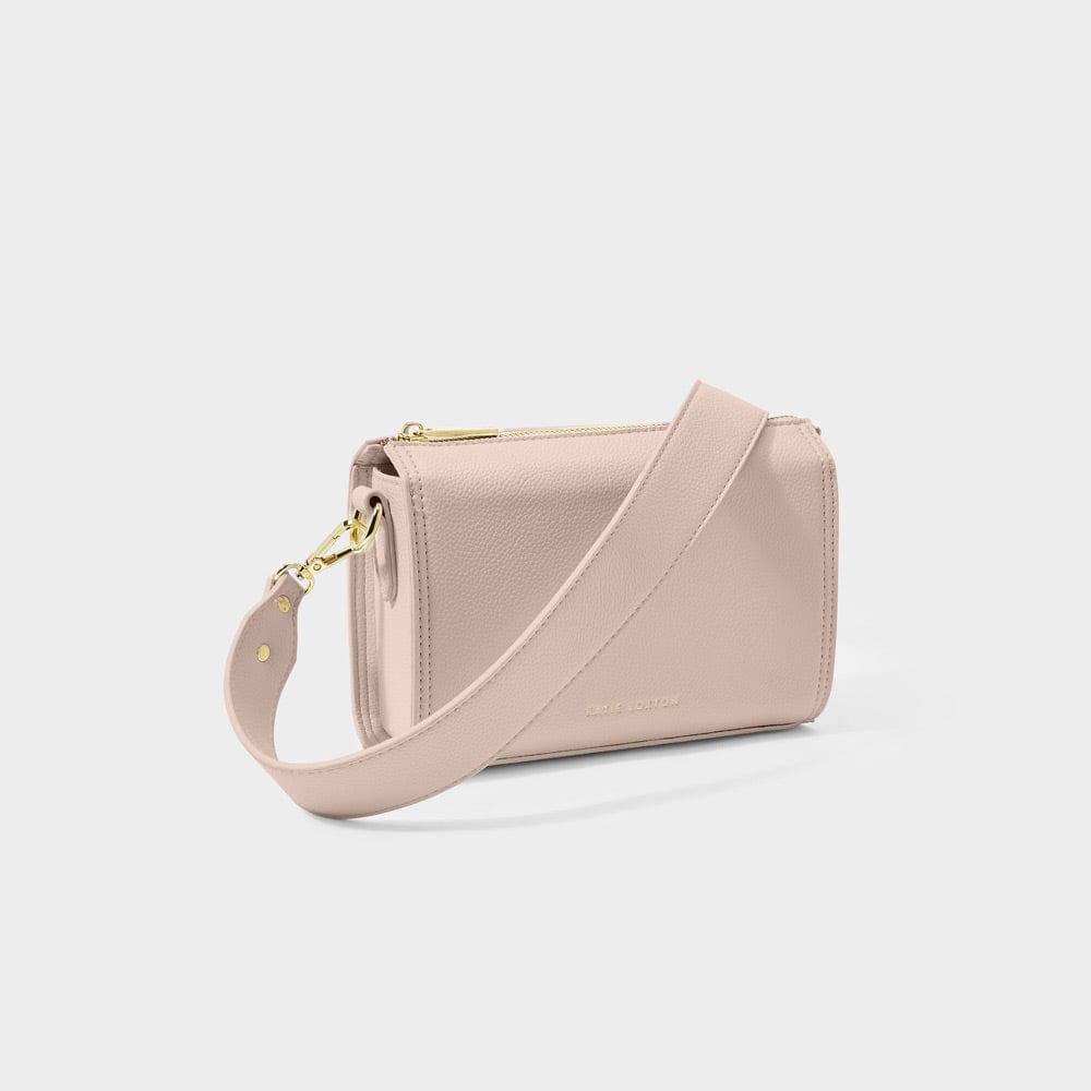 Katie Loxton Zana Crossbody Bag - Pale Pink