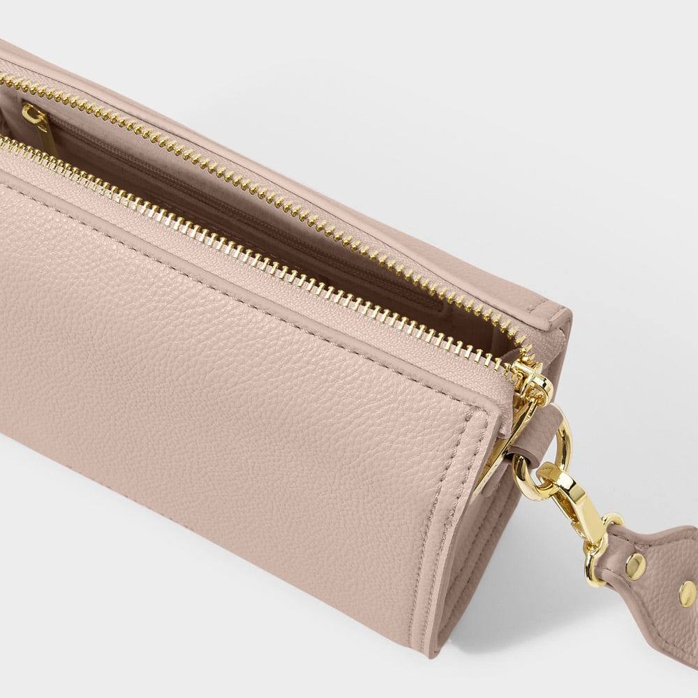 Katie Loxton Zana Crossbody Bag - Pale Pink