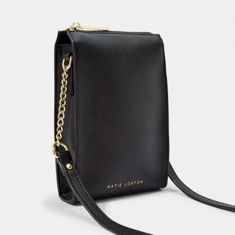 Katie Loxton Zana Slim Crossbody Bag - Black