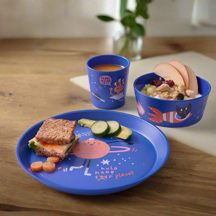 Connect Kids 3-piece Dinner Set - Space