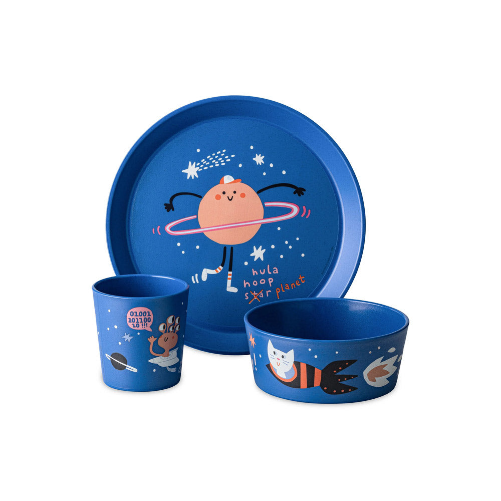 Connect Kids 3-piece Dinner Set - Space