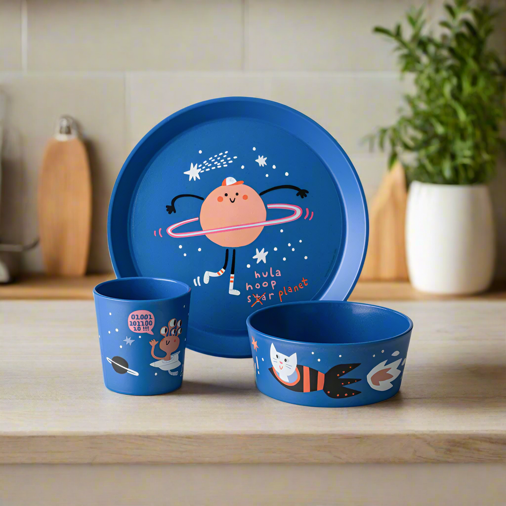 Connect Kids 3-piece Dinner Set - Space