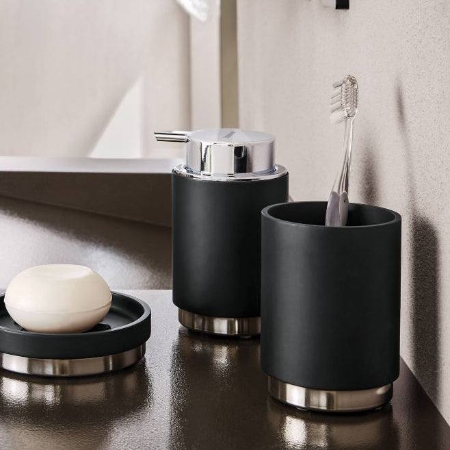 Kleine Wolke Biala Soap Dispenser - Black