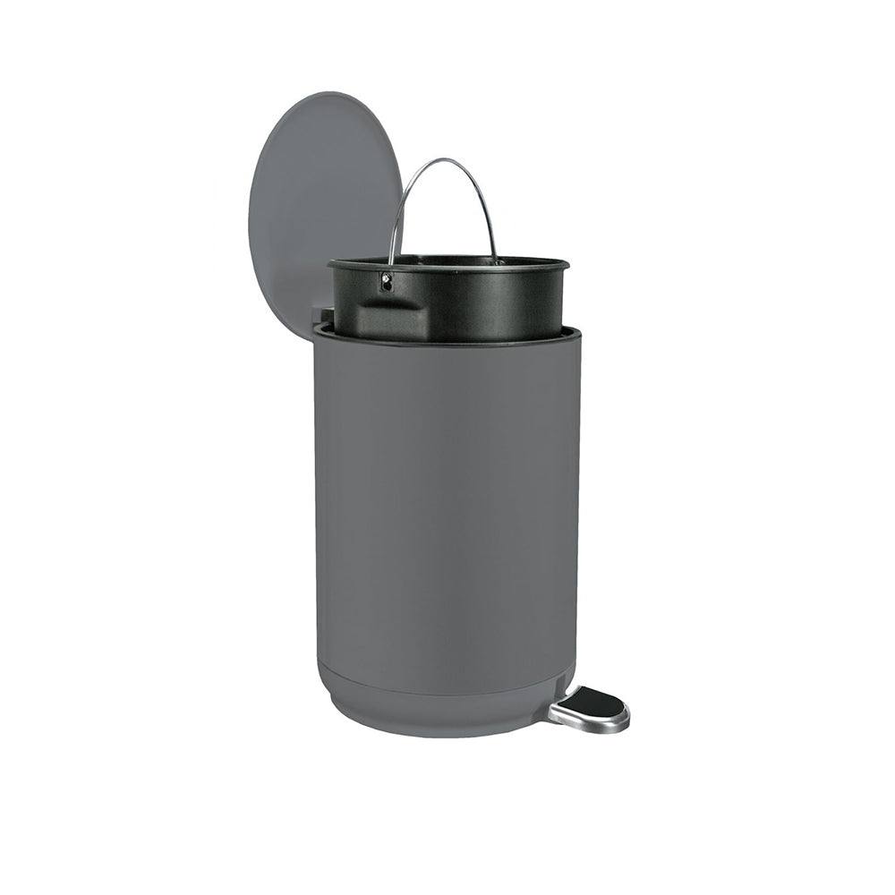 Kleine Wolke Caletto Pedal Bin Medium - Grey