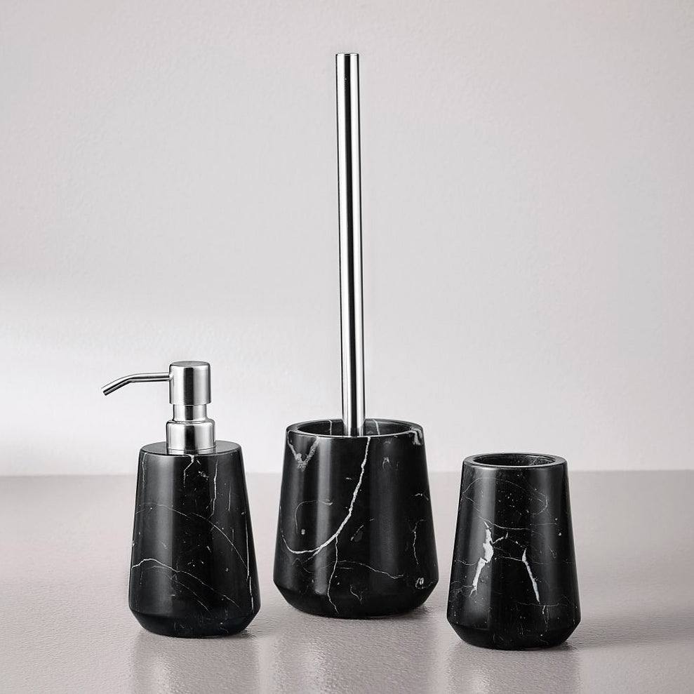 Kleine Wolke Carrara Soap Dispenser - Black Marble