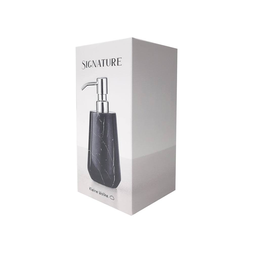 Kleine Wolke Carrara Soap Dispenser - Black Marble