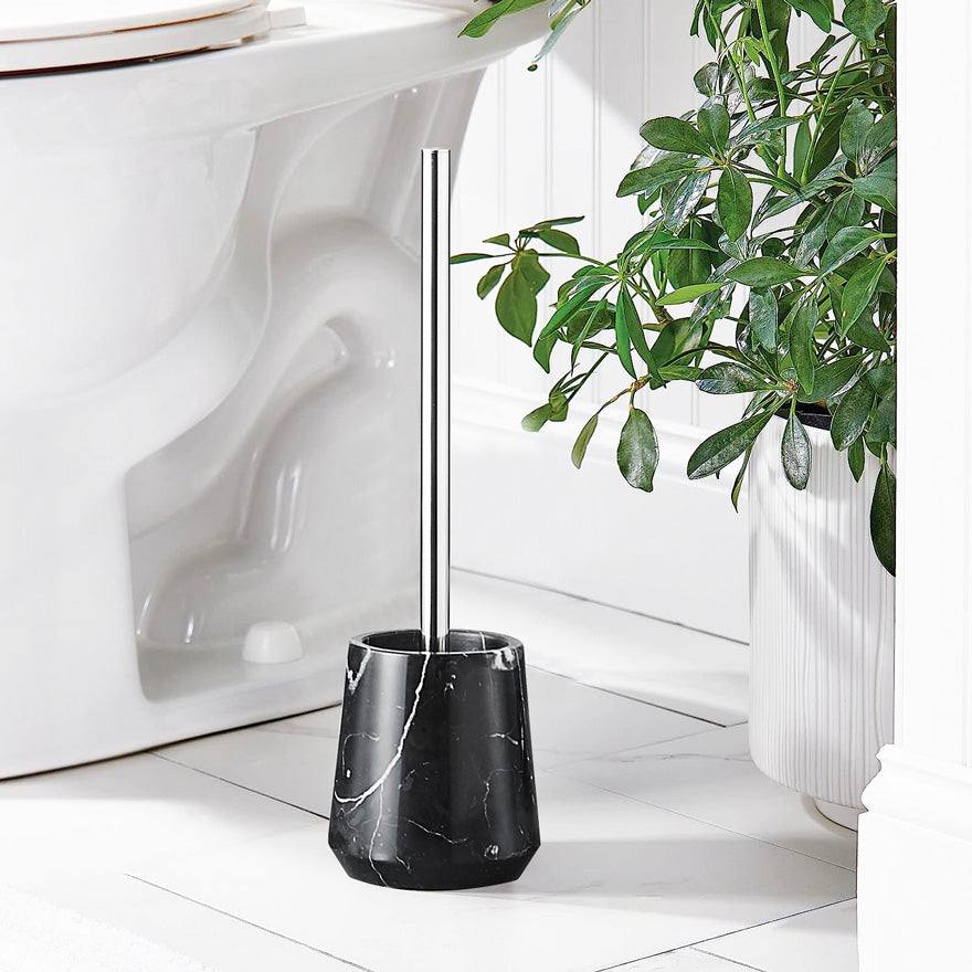 Kleine Wolke Carrara Toilet Brush - Black Marble