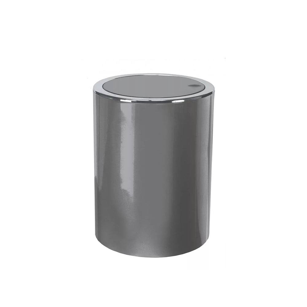 Kleine Wolke Clap Waste Bin Medium - Grey