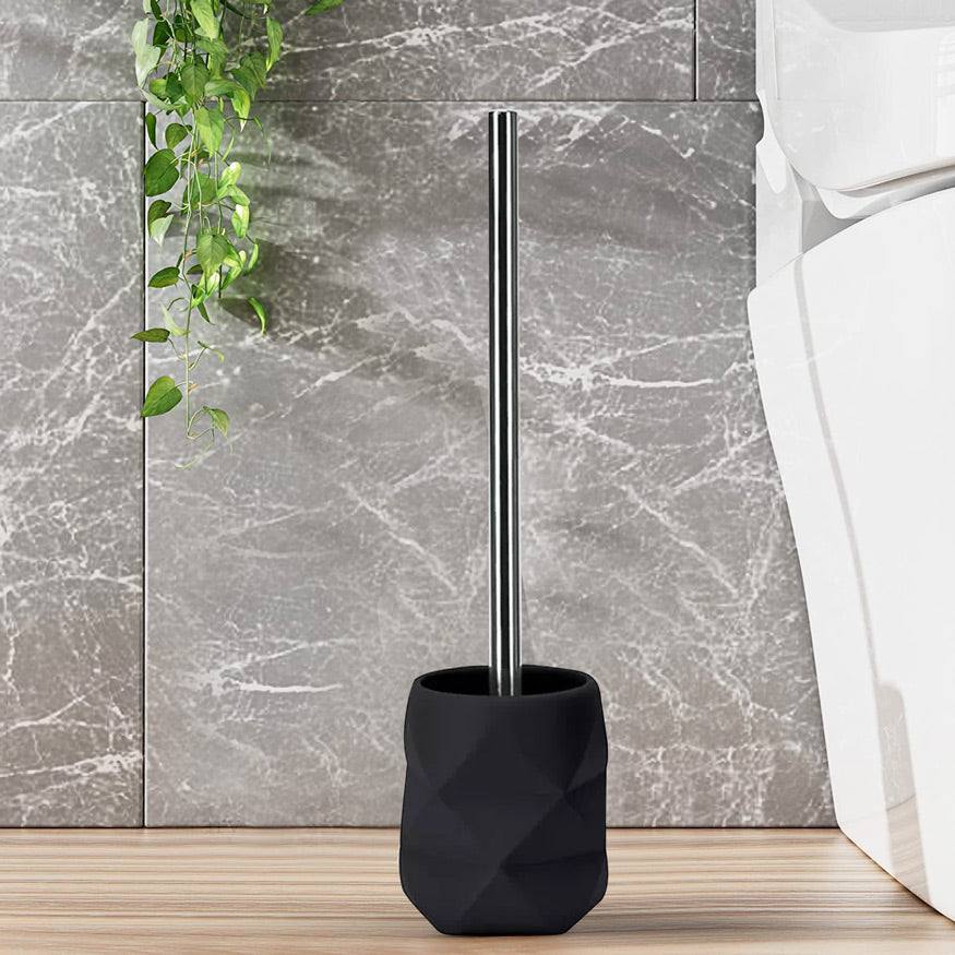 Kleine Wolke Crackle Toilet Brush - Black