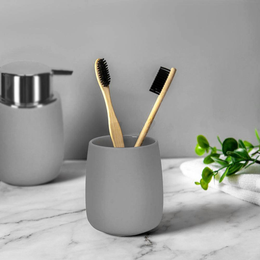 Kleine Wolke Eclipse Toothbrush Tumbler - Light Grey