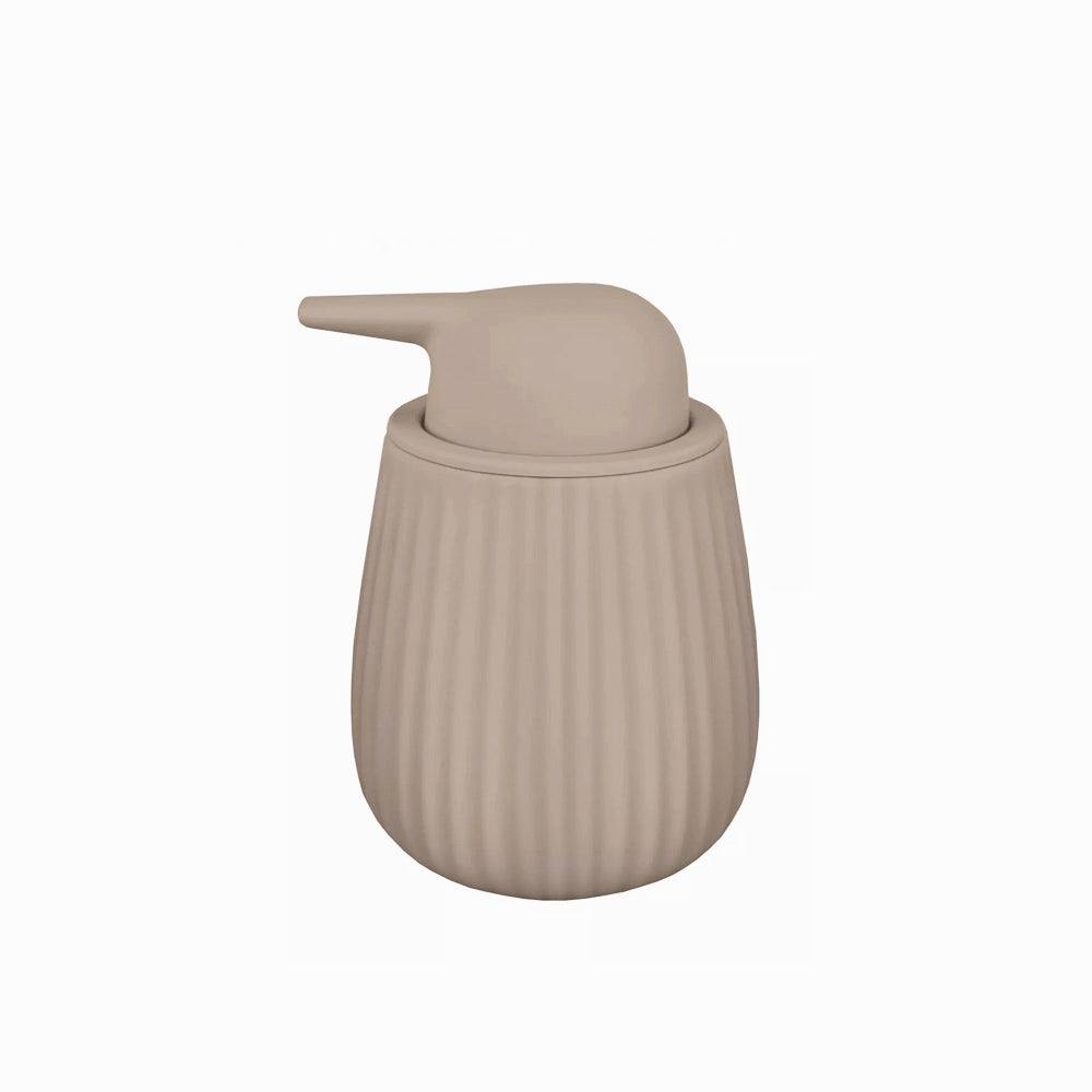 Kleine Wolke Groove Soap Dispenser - Light Brown