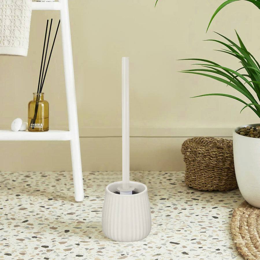 Kleine Wolke Groove Toilet Brush - Ivory