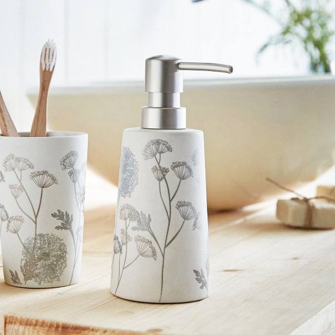 Kleine Wolke Savannah Soap Dispenser - White Grey