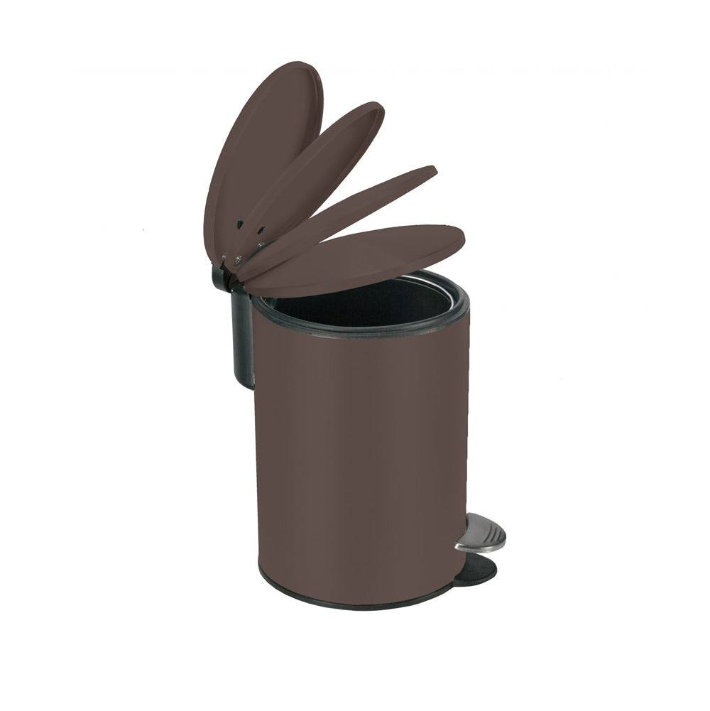 Kleine Wolke Silence Pedal Bin Small - Brown